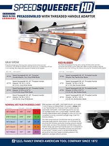 SpeedSqueegee HD Flyer